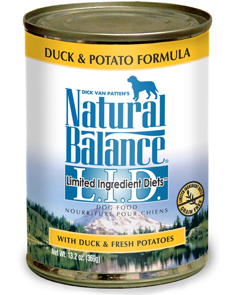 723633001540 13.2 Oz Limited Ingredient Diets Duck & Potato Formula Canned Dog Food - Case Of 12