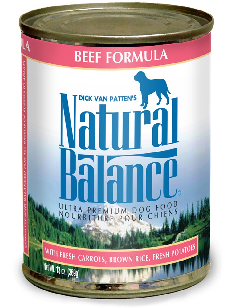 723633001588 13 Oz Ultra Premium Beef Formula Canned Dog Food - Case Of 12