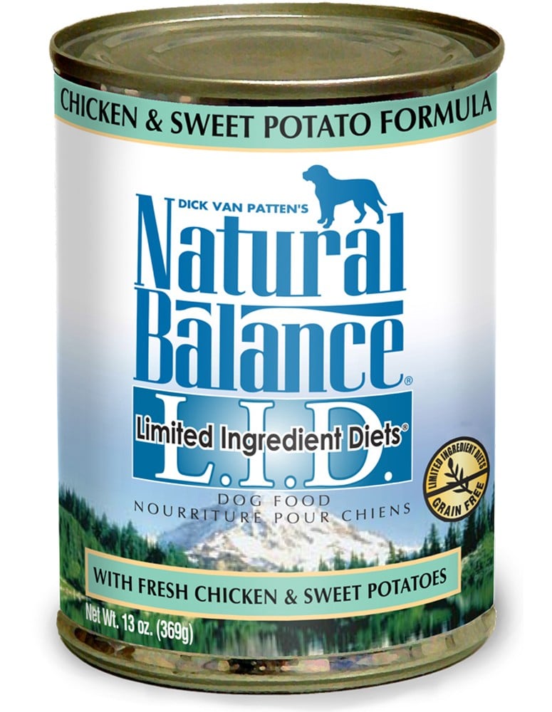 723633001700 13 Oz Limited Ingredient Diets Chicken & Sweet Potato Formula Canned Dog Food - Case Of 12