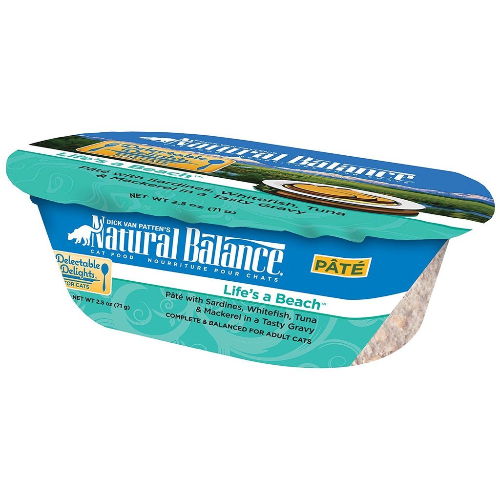 723633533010 UPC - Natural Balance Pet Food Delectable Delights Life's A  Beach Cat Pate Formula Sardines Whitefish Tuna And Mackerel 2.5 Oz |  Buycott UPC Lookup