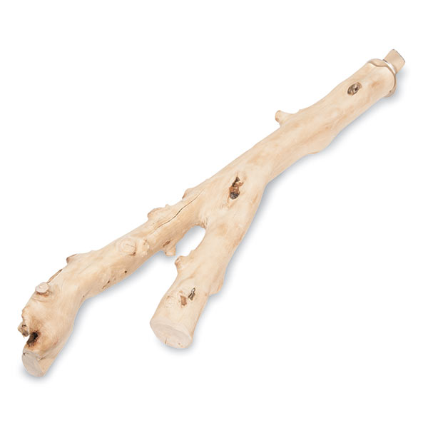 48081010525 18 In. Naturals Y-branch Perch - Coffee Wood