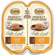 Nutro Products 79105115193 2.65 Oz Nutro Grain Free Perfect Portions Soft Loaf Chicken Recipe Cat Food