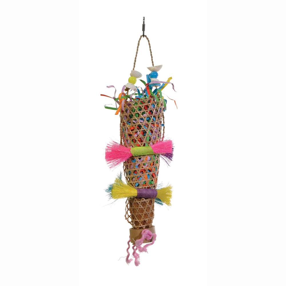 48081625132 Tropical Teasers Confetti Kazoo Bird Toy