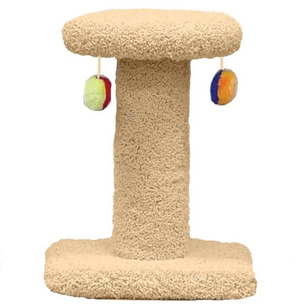 34202490314 North American Pet Spinning Cat Post With Toys