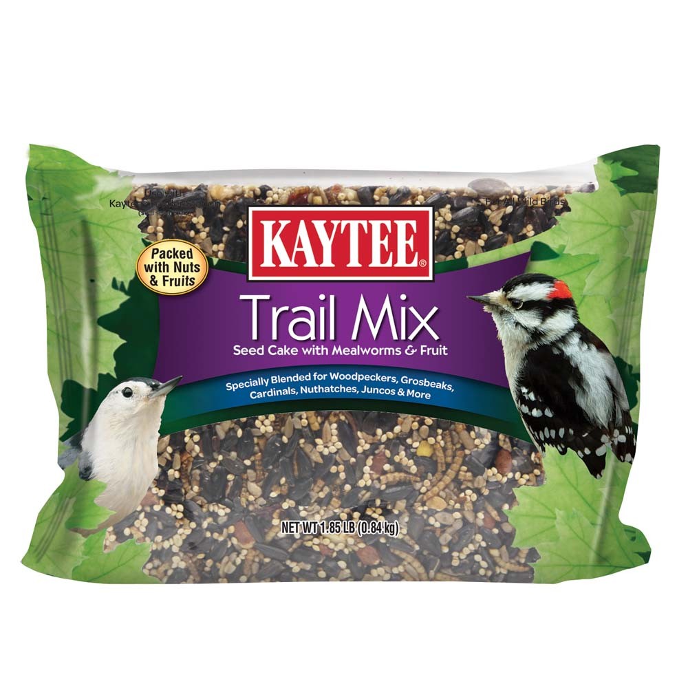 71859996325 Trail Mix Seed Cake With Mealworms & Fruit, 1.85 Oz