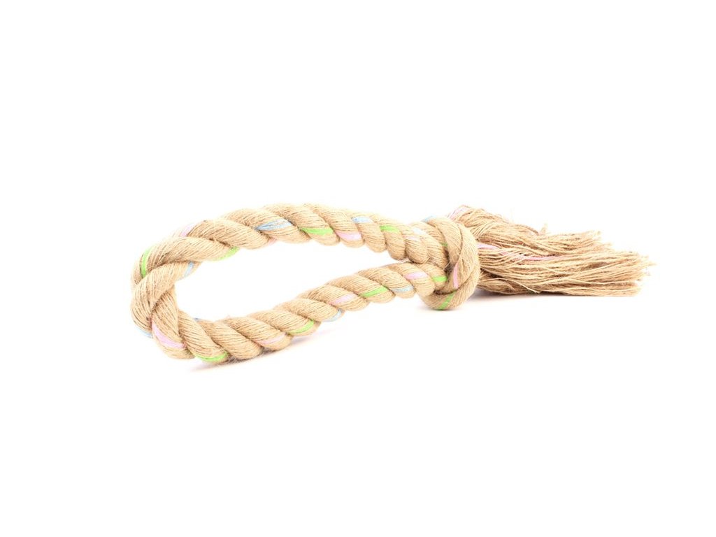Beco Things Jungle Rope Natural Hemp And Cotton Play Toy, Large, Multicolor -  beco rope ring jungle large toy things