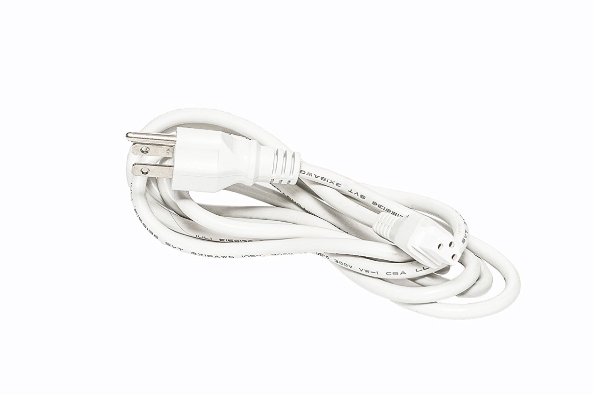 Plg-72wh-aluc 5 Ft. Plug-in Power Cord