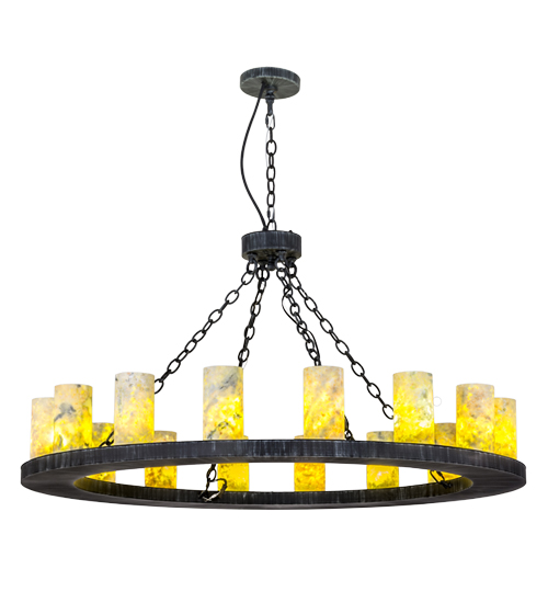 220580-1 16 Light Loxley Chandelier - Antique Iron Gate