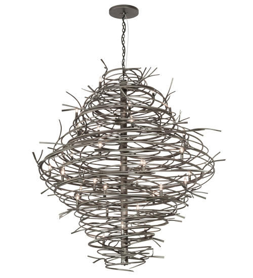 01.0995.60.72h 36 Light Cyclone Chandelier - Pewter