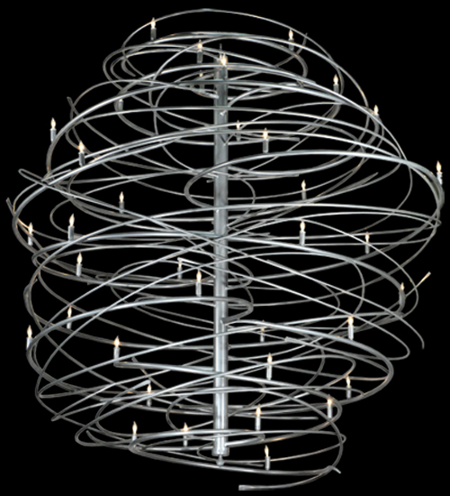 01.0995.73 36 Light Cyclone Chandelier - Pewter