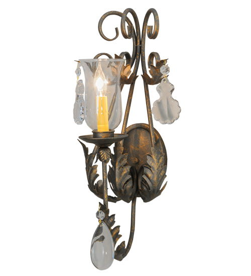 75400.1.fb.x 21 X 6 In. French Elegance 1 Light Wall Sconce, French Bronze