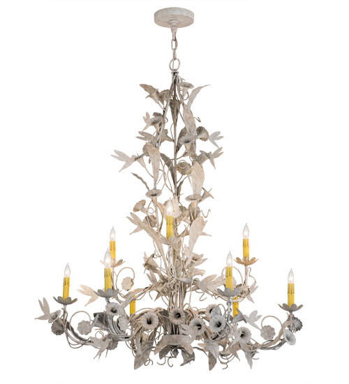 87756.36.48h 48 X 36 In. Le Printemps 9 Bulb Chandelier, Tuscan Ivory