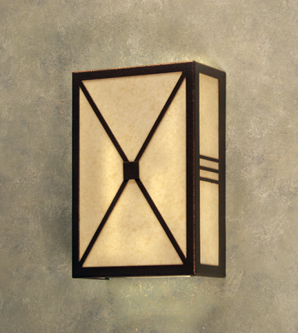 04.1130.8.ada 12 X 8 In. Whitewing 2 Bulb Wall Sconce, Copper Rust