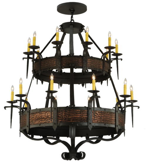 1.0460230293.104.62415 52.5-74.5 X 47.5 In. Costello Chandeliers, Oil Rubbed Bronze - 20 Bulbs