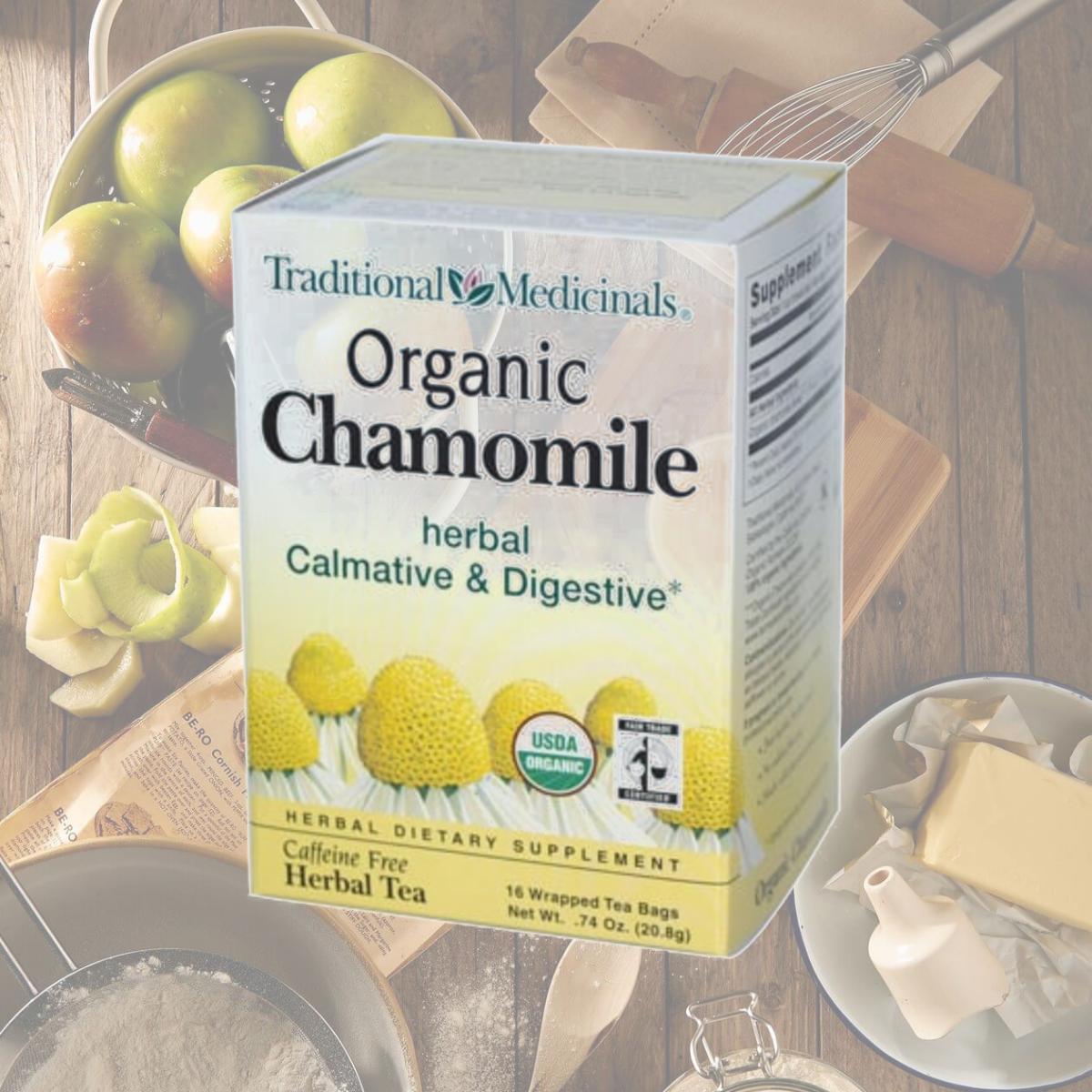 Picture of Traditional Medicinals 0670133 Organic Chamomile Herbal Tea - 16 Tea Bags