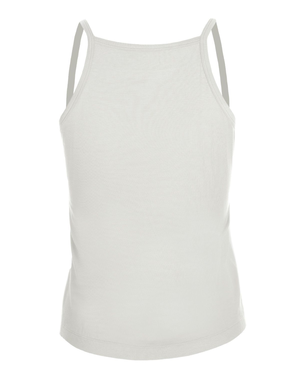Picture of Memoi CCA06636-75002-XS Bamboo Moisture Wicking Tank Top for Womens, Ivory - Extra Small