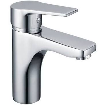 6.5 In. Single Hole & Handle Bathroom Basin Faucet, Chrome