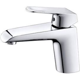 6.8 In. Single Hole & Handle Bathroom Basin Faucet, Chrome