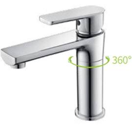 7.4 In. Single Hole & Handle Bathroom Basin Faucet, Chrome