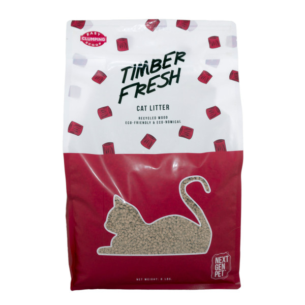 Tf10 6 Lbs Timber Fresh Cat Litter