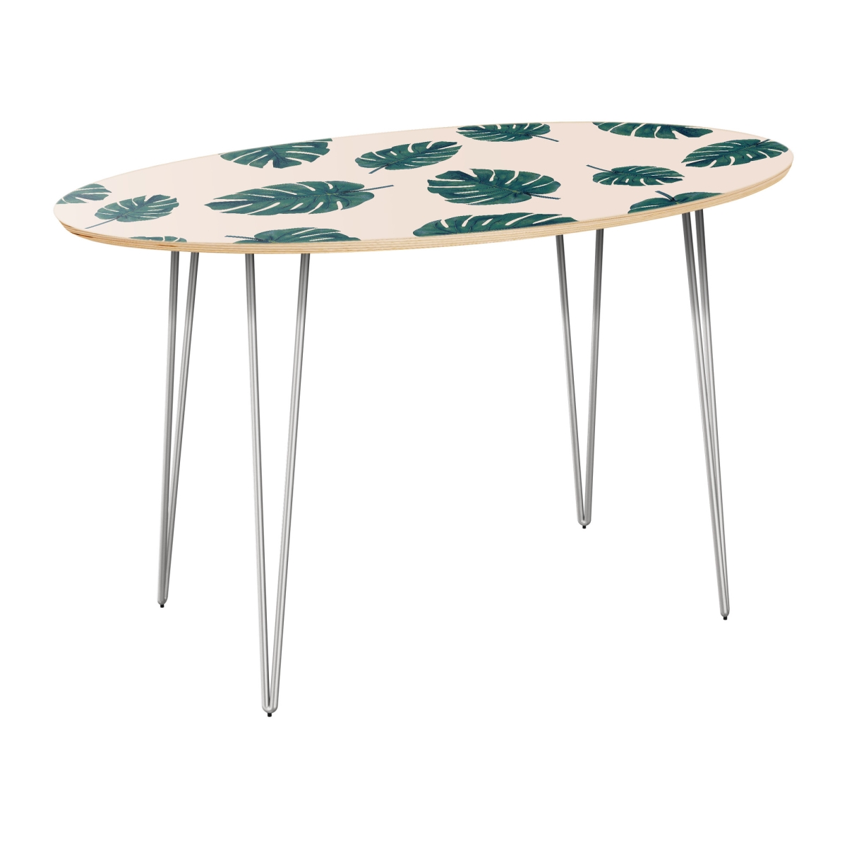 NyeKoncept 12018636 Ondine Hairpin Dining Table -