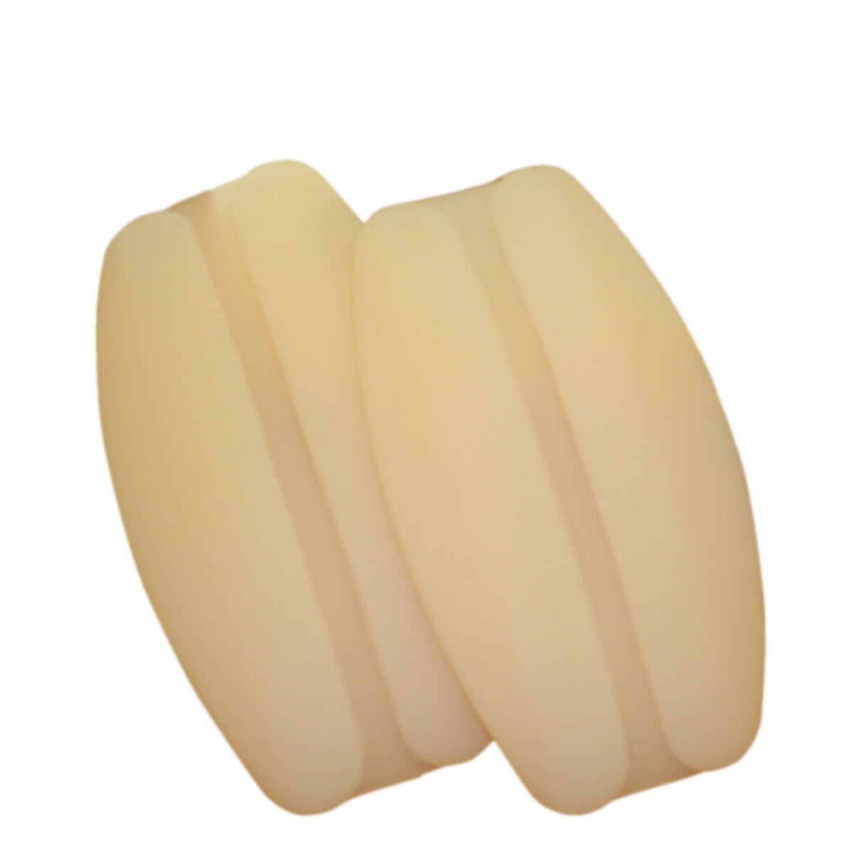 92600-nude Soft Silicone Bra Strap Cushion For Ease Shoulder Discomfort - Nude