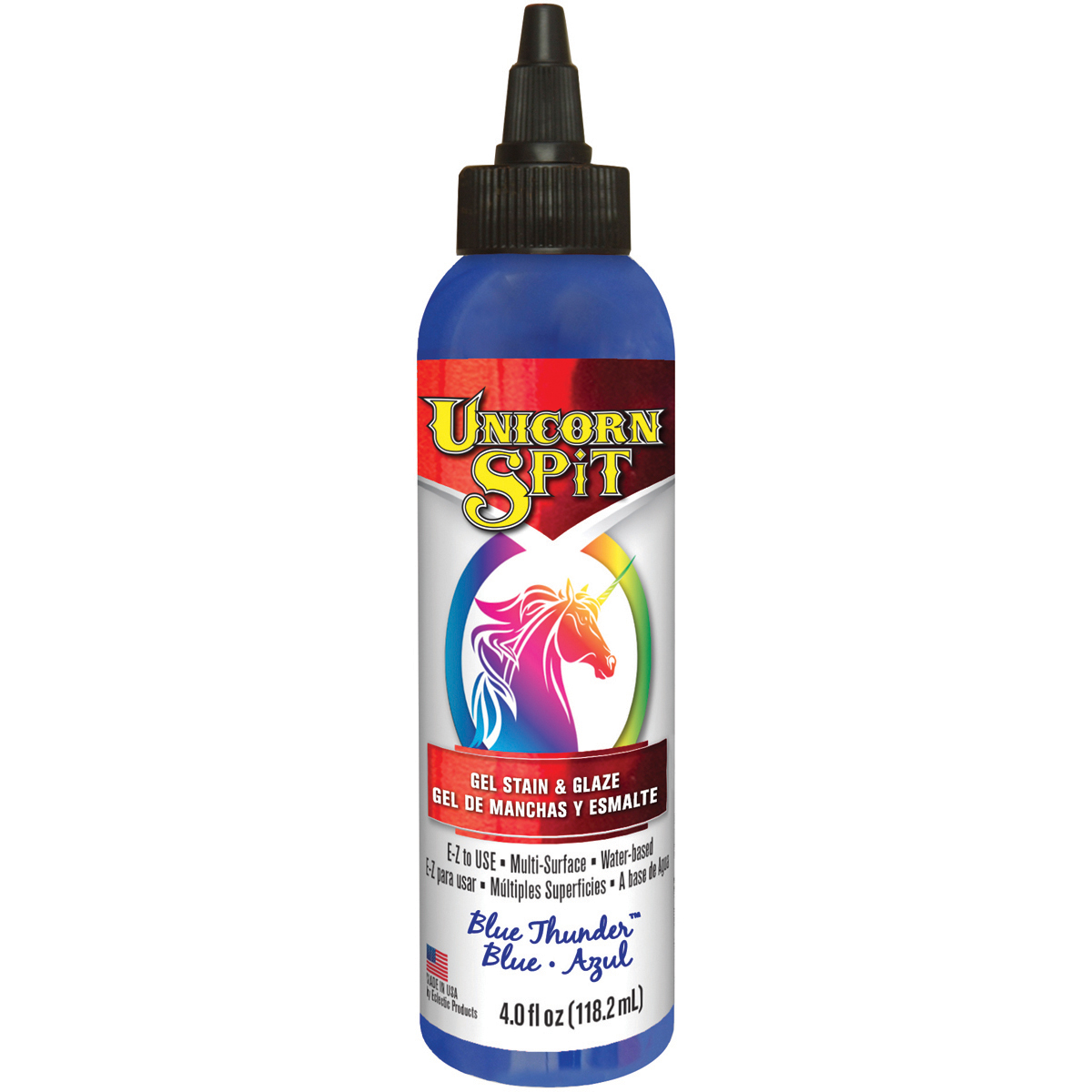 5770-008 Unicorn Spit Wood Stain And Glaze - Blue Thunder
