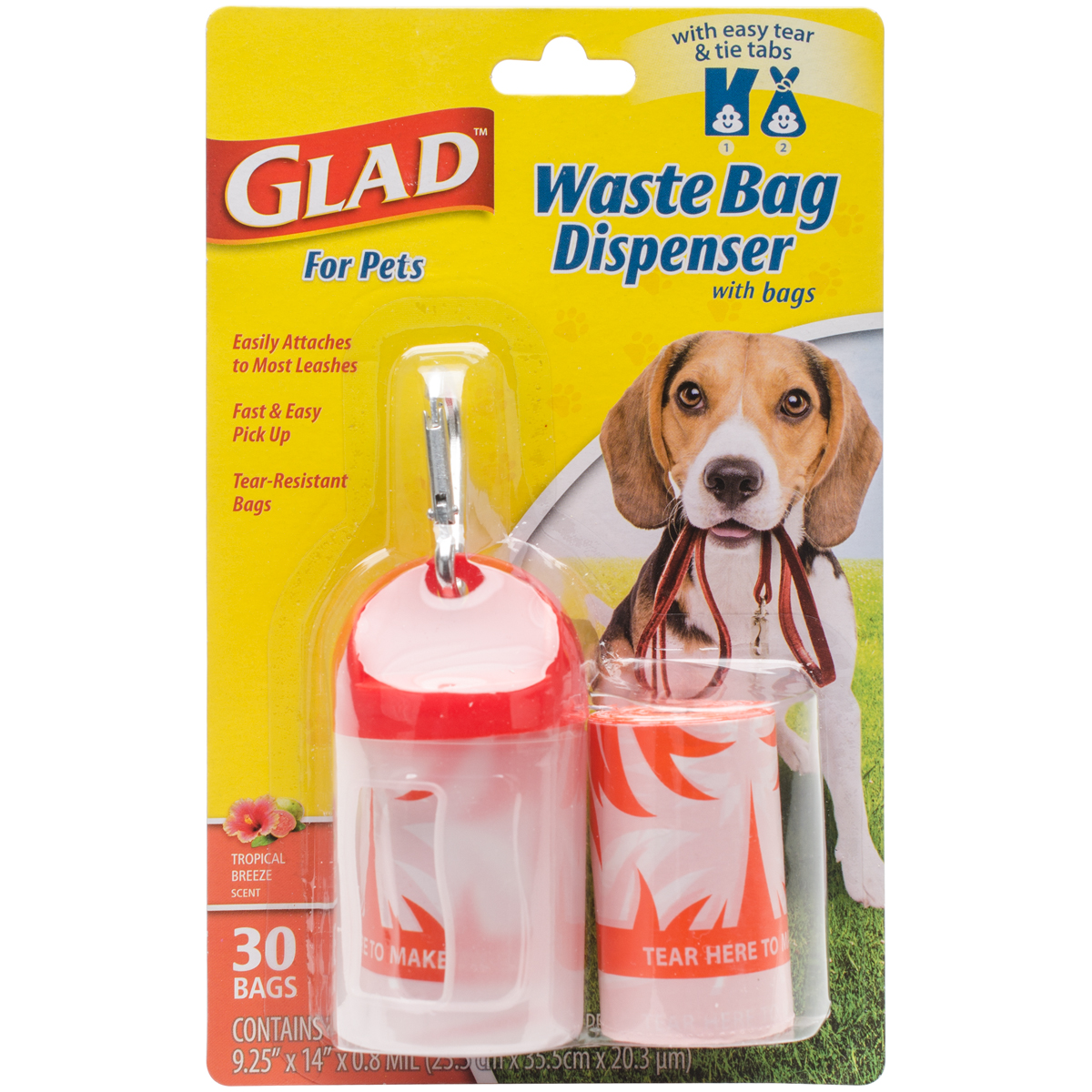 Ffp8646 Glad Waste Bag Dispenser With Scented Bags