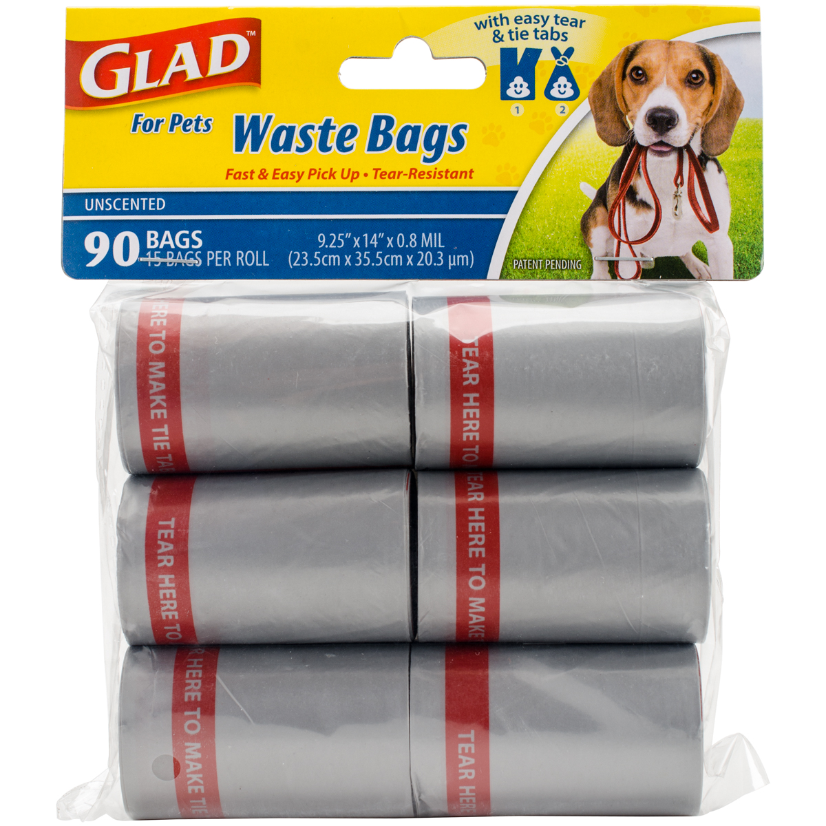 Ffp8650 Glad Waste Disposable Bags -unscented
