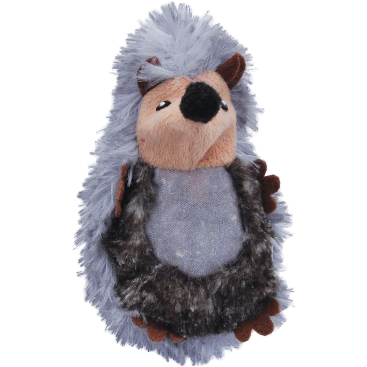 81024 Turbo Catnip Belly Critters Cat Toy, Hedgehog - 6.5 In.