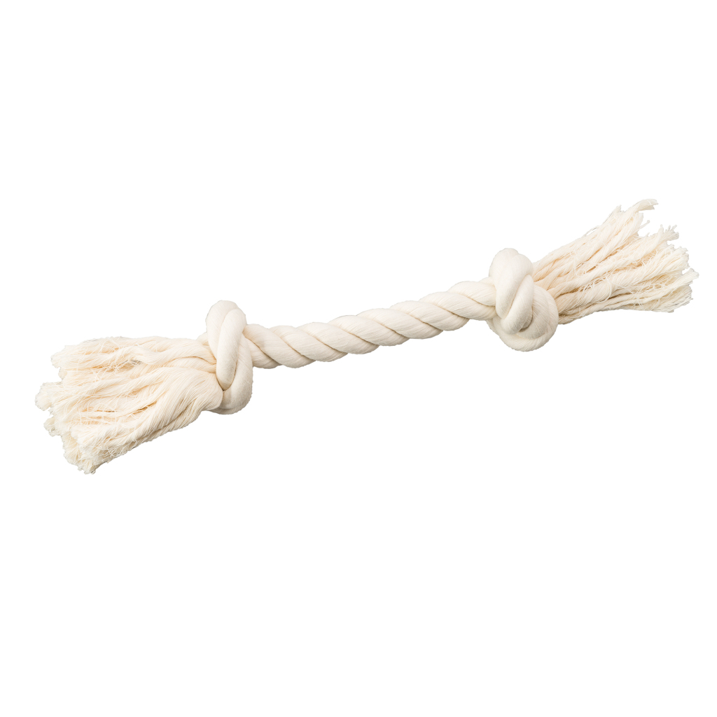 2-knot Dental Rope 14 In. - Large, White