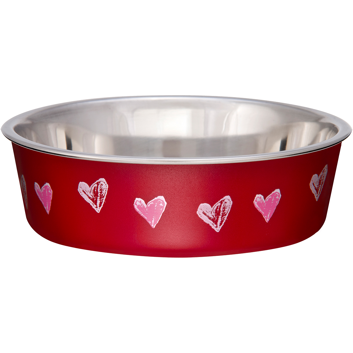 Lp7761 Bella Bowl Designer-extra Small, Hearts-valentine, Red