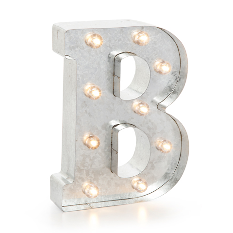 5915-703 Metal Marquee Letter - B