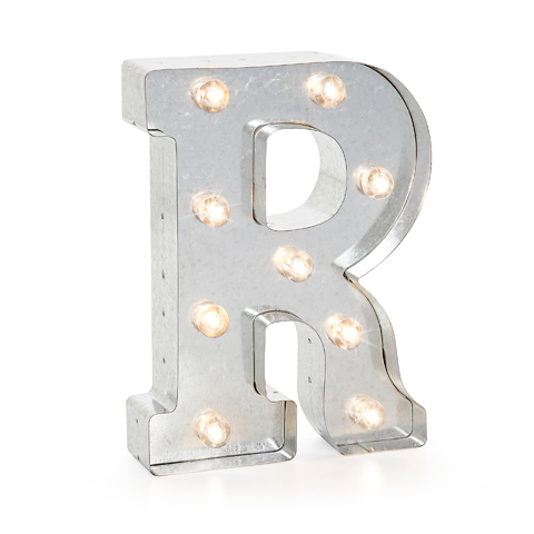 5915-718 Metal Marquee Letter - R