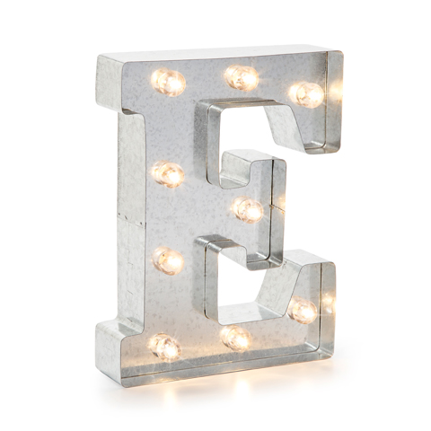 5915-706 Metal Marquee Letter - E