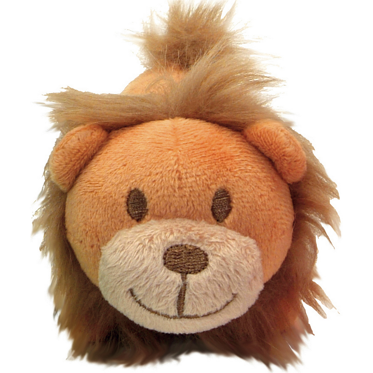 84207-lio 4.5 In. Lil Pals Plush Dog Toy - Lion, Brown