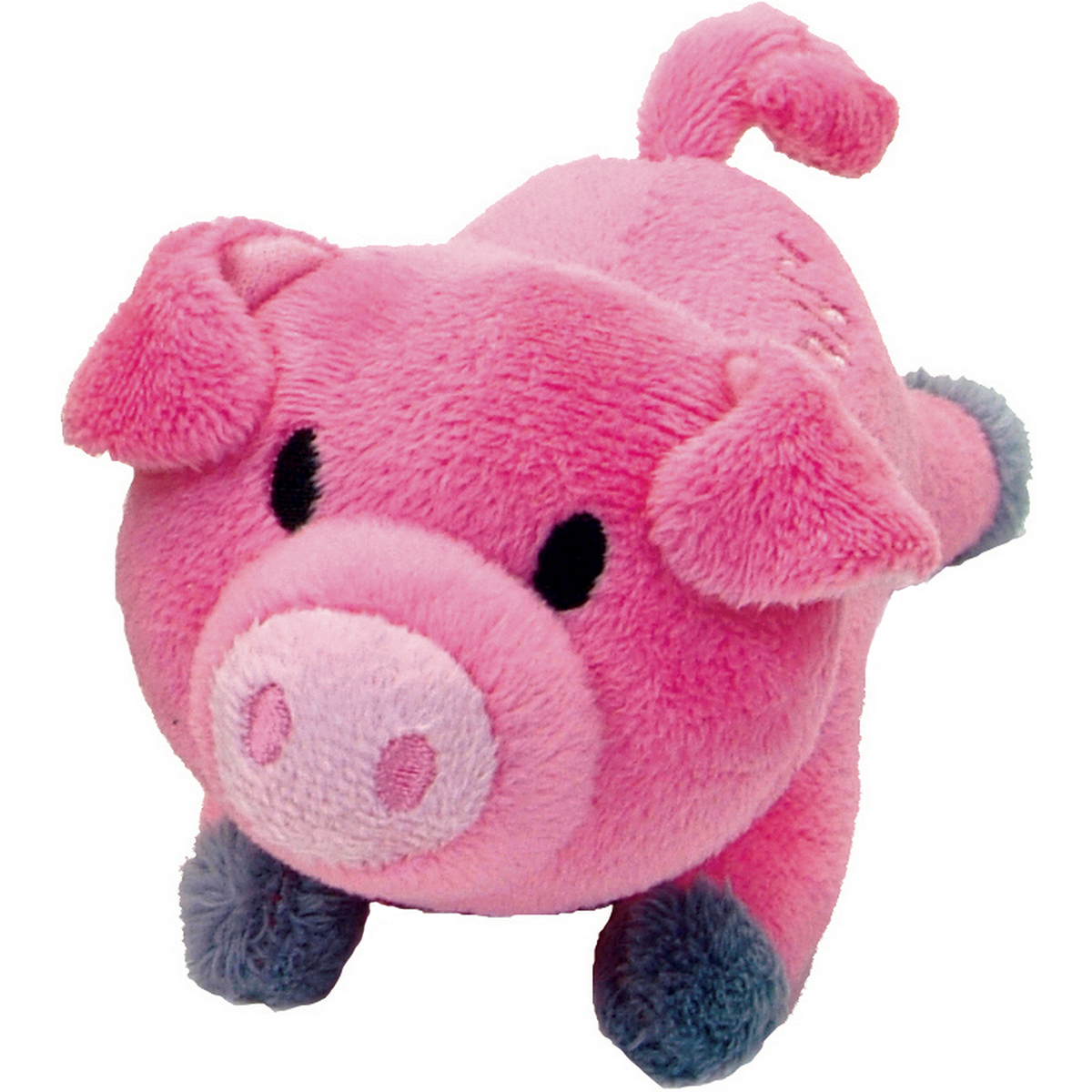 4.5 In. Lil Pals Plush Dog Toy - Pig, Pink