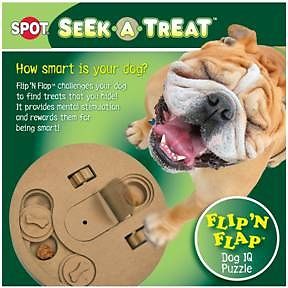 5652 9 In. Seek-a-treat Flip N Flap Puzzle Dog Toy