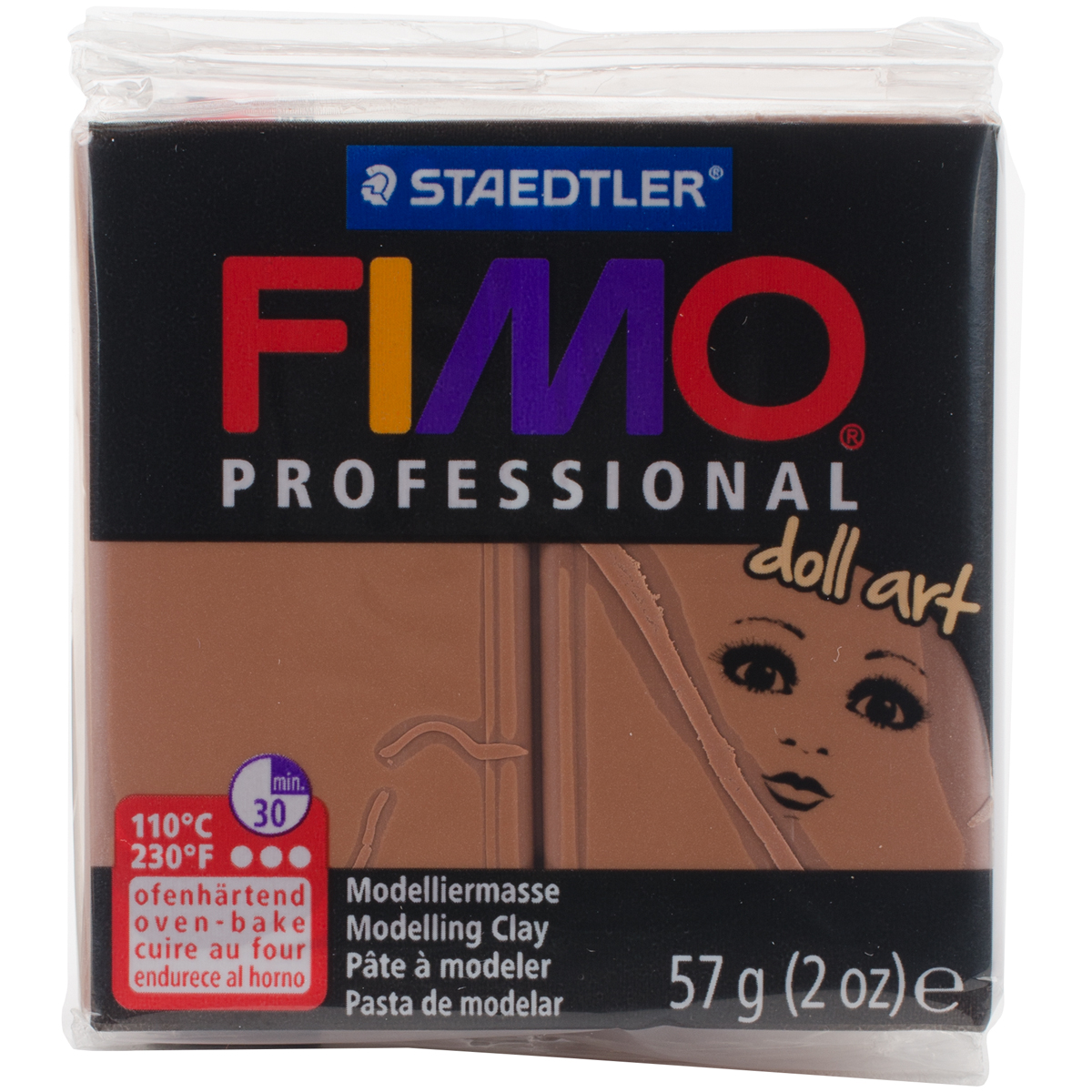 UPC 499994004871 product image for Staedtler 8029LU-78 2 oz Fimo Professional Doll Art Clay Opaque Nougat | upcitemdb.com