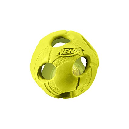 G2090 Led Bash Ball Light-up Dog Toy, Green - Medium