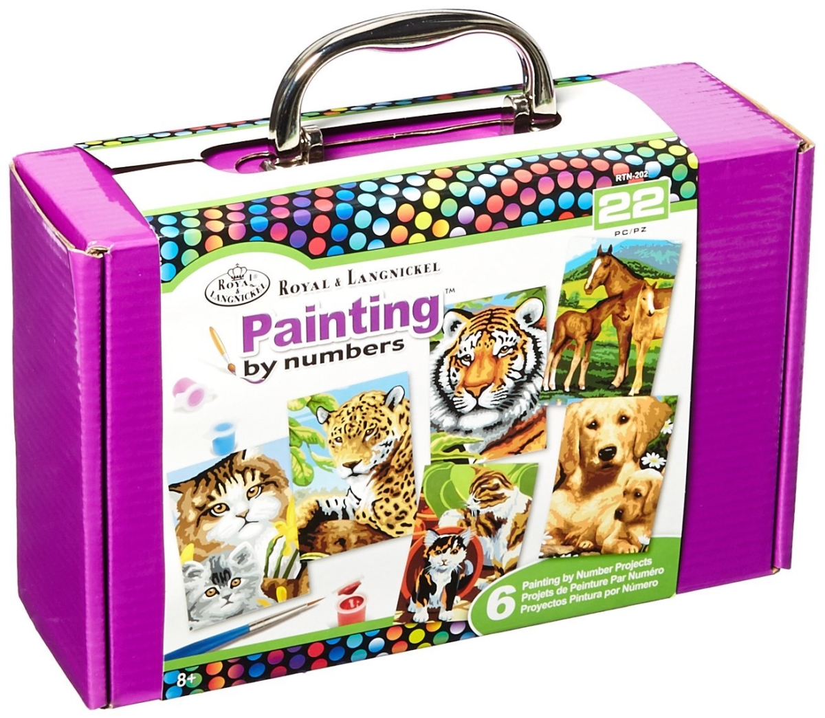 Rtn-202 Painting By N-color Activity Box Kit