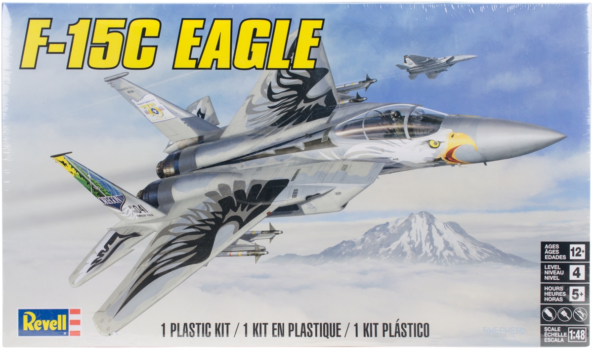 85-5870 F-15c Eagle Plastic Model Kit