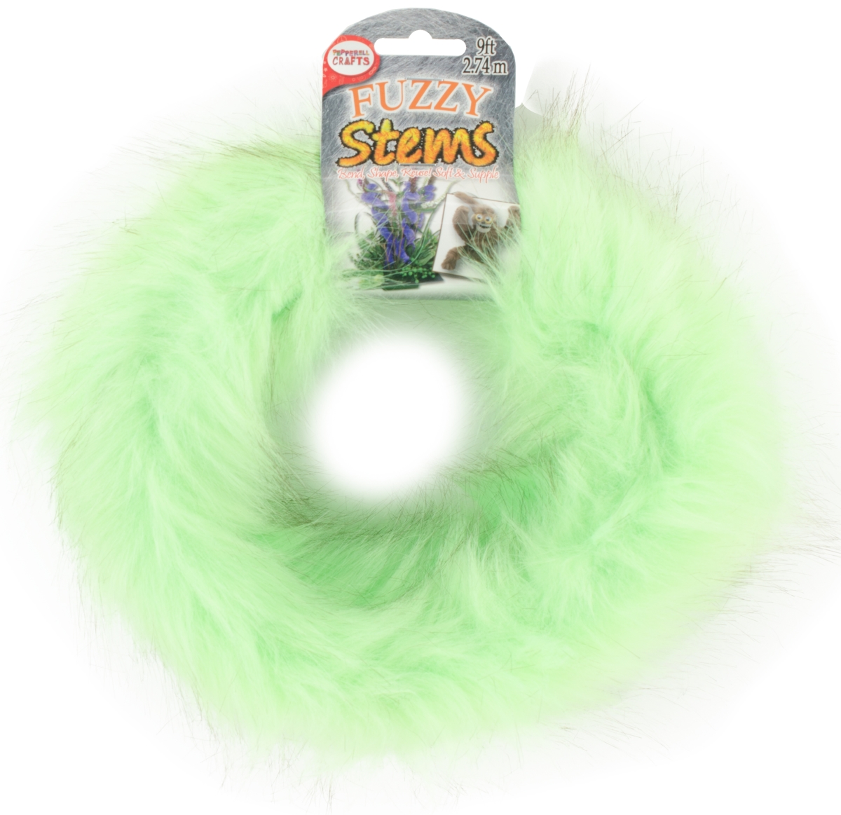 Pepperell FUZZY-9028 9 ft. Fuzzy Stem Parrot Pepperell FUZZY-9028 9 ft. Fuzzy Stem Parrot