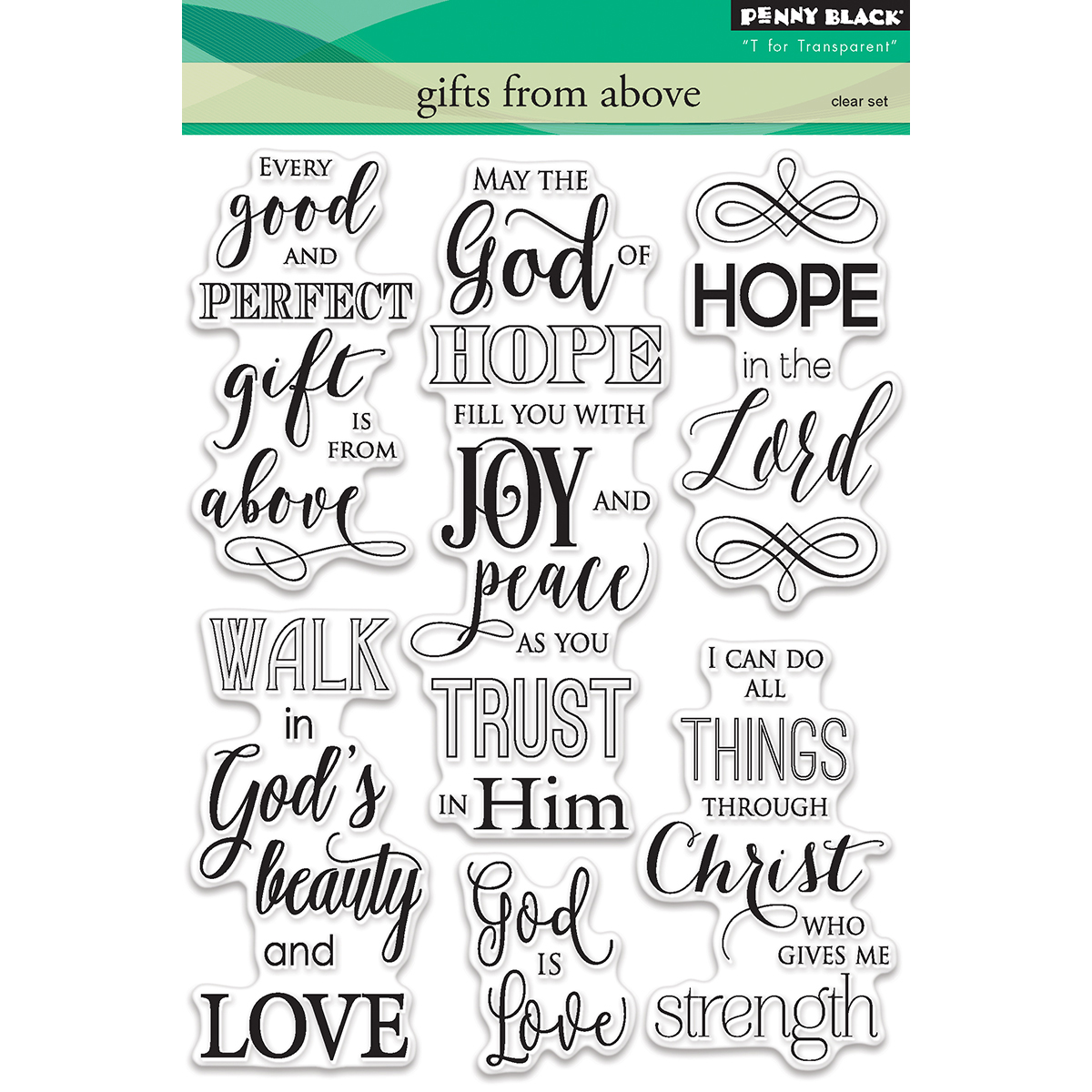 Penny Black PB30429 Clear Stamps Gifts From Above Penny Black PB30429 Clear Stamps Gifts From Above