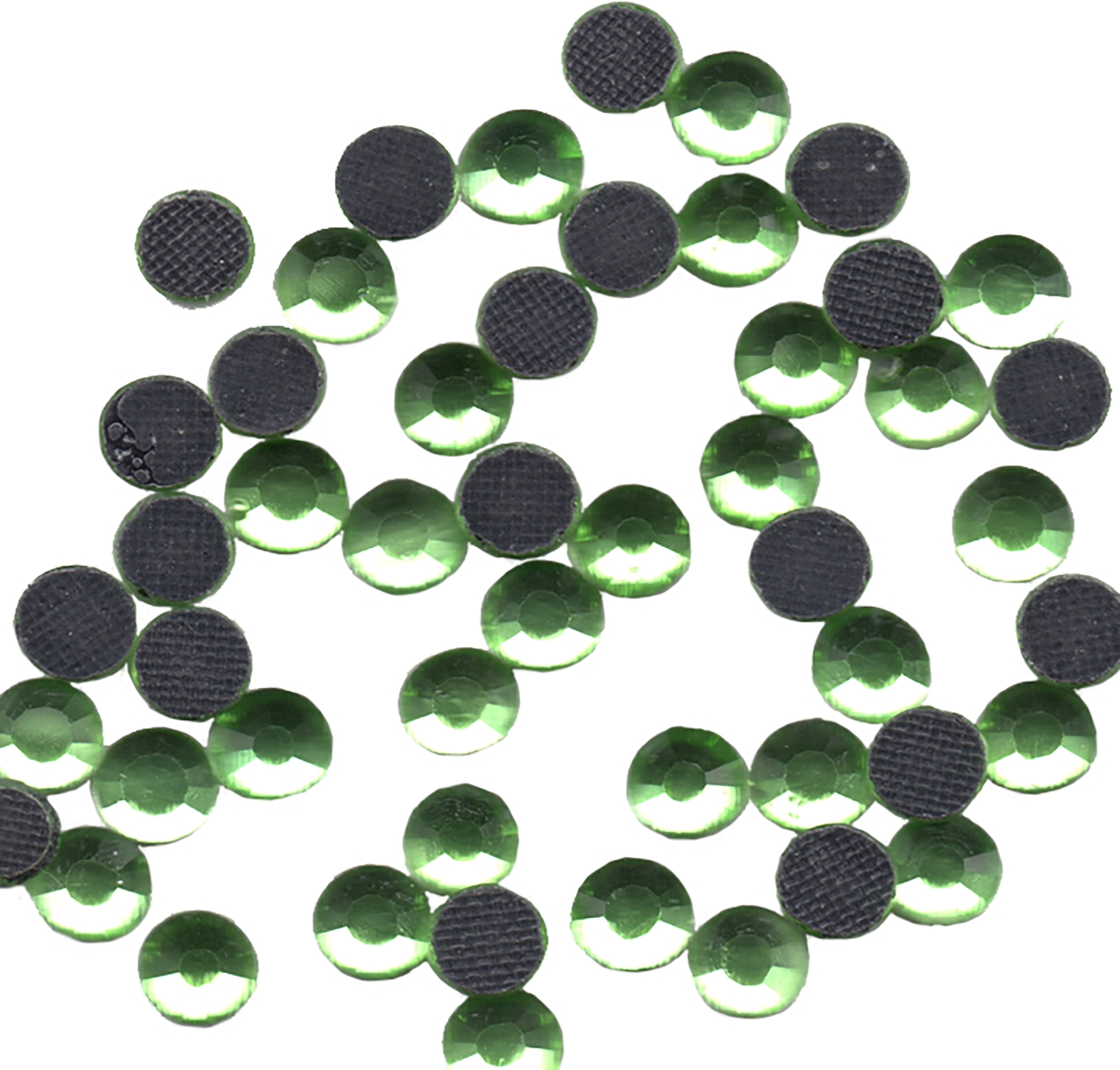 Vision Trims YG1-134 4 mm Hotfix Glass Crystals Peridot Green Vision Trims YG1-134 4 mm Hotfix Glass Crystals Peridot Green