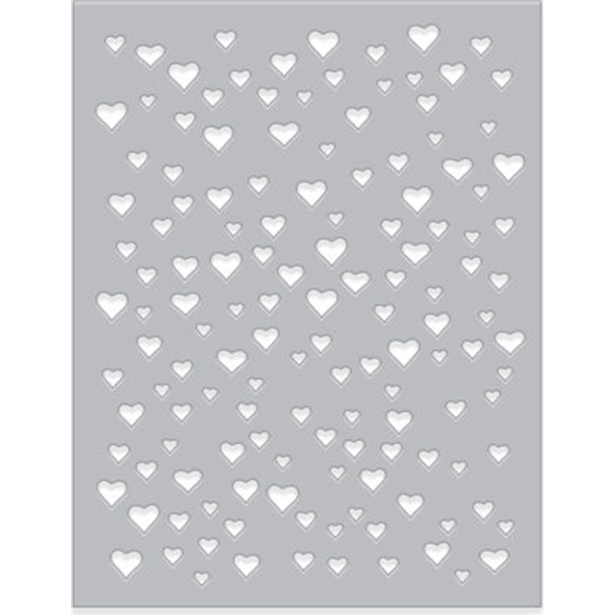 Hero Arts DI348 Heart Confetti Fancy Background Die Hero Arts DI348 Heart Confetti Fancy Background Die