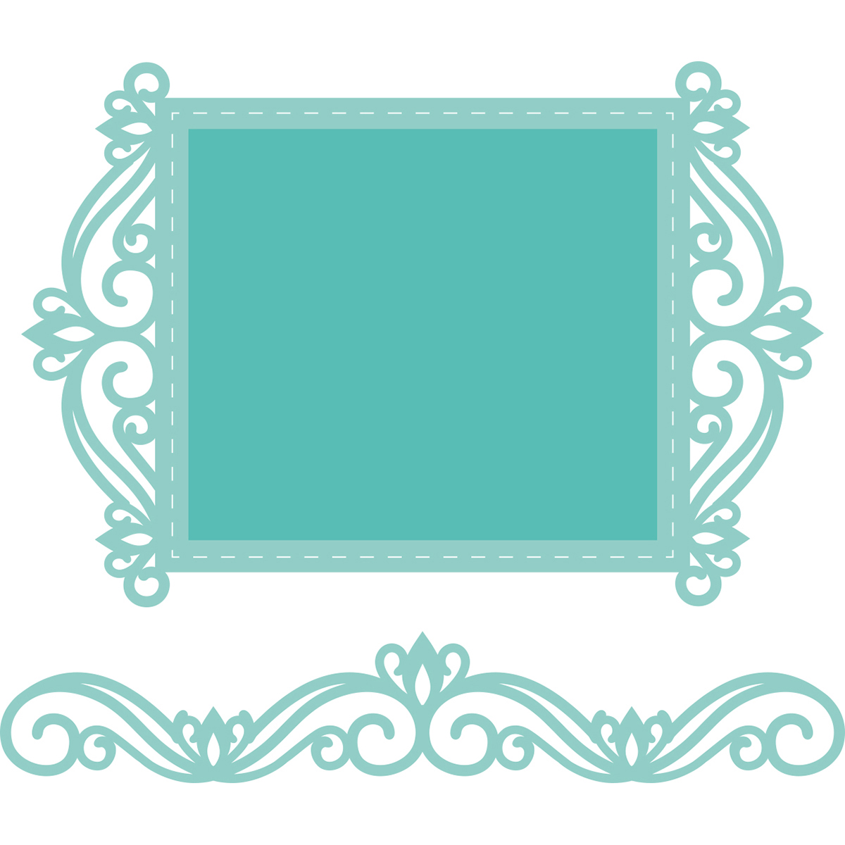 Kaisercraft DD584 0.75 to 4.25 in. Kaisercraft Decorative Die - Lace Top Kaisercraft DD584 0.75 to 4.25 in. Kaisercraft Decorative Die - Lace Top