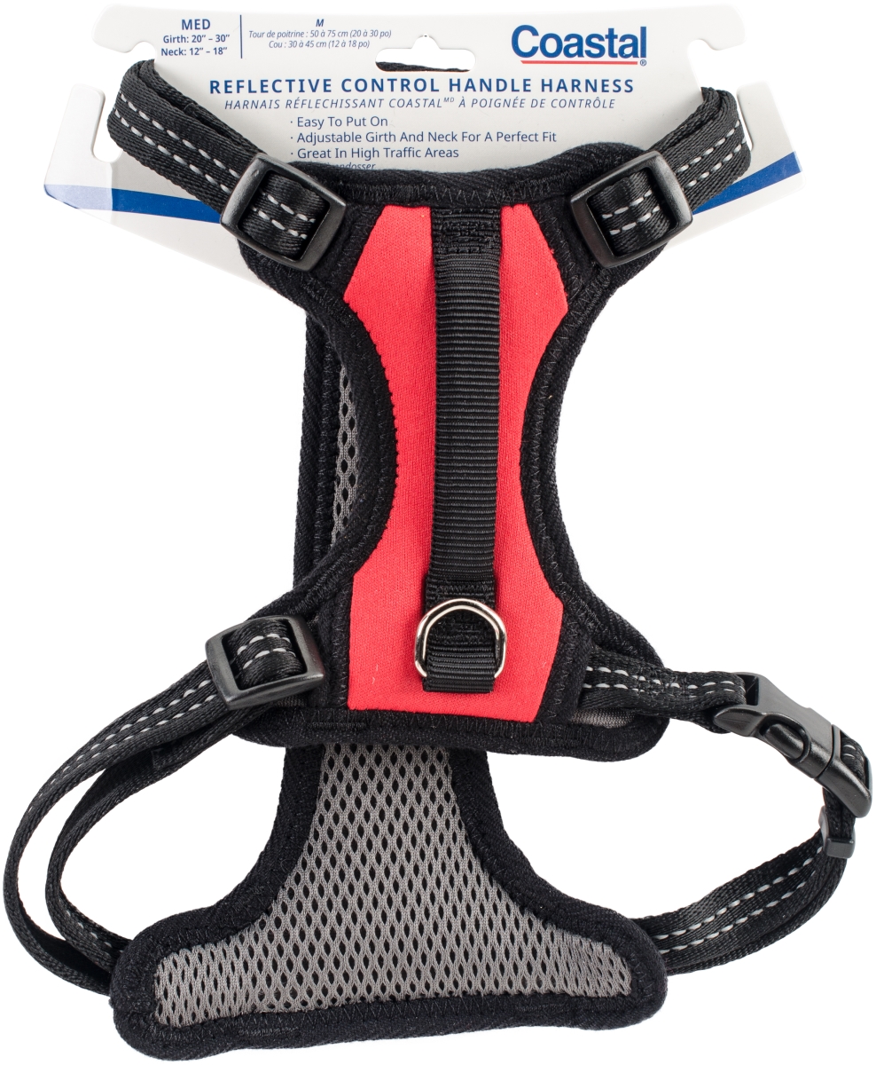 06489rdm Control Handle Harness, Red - Medium