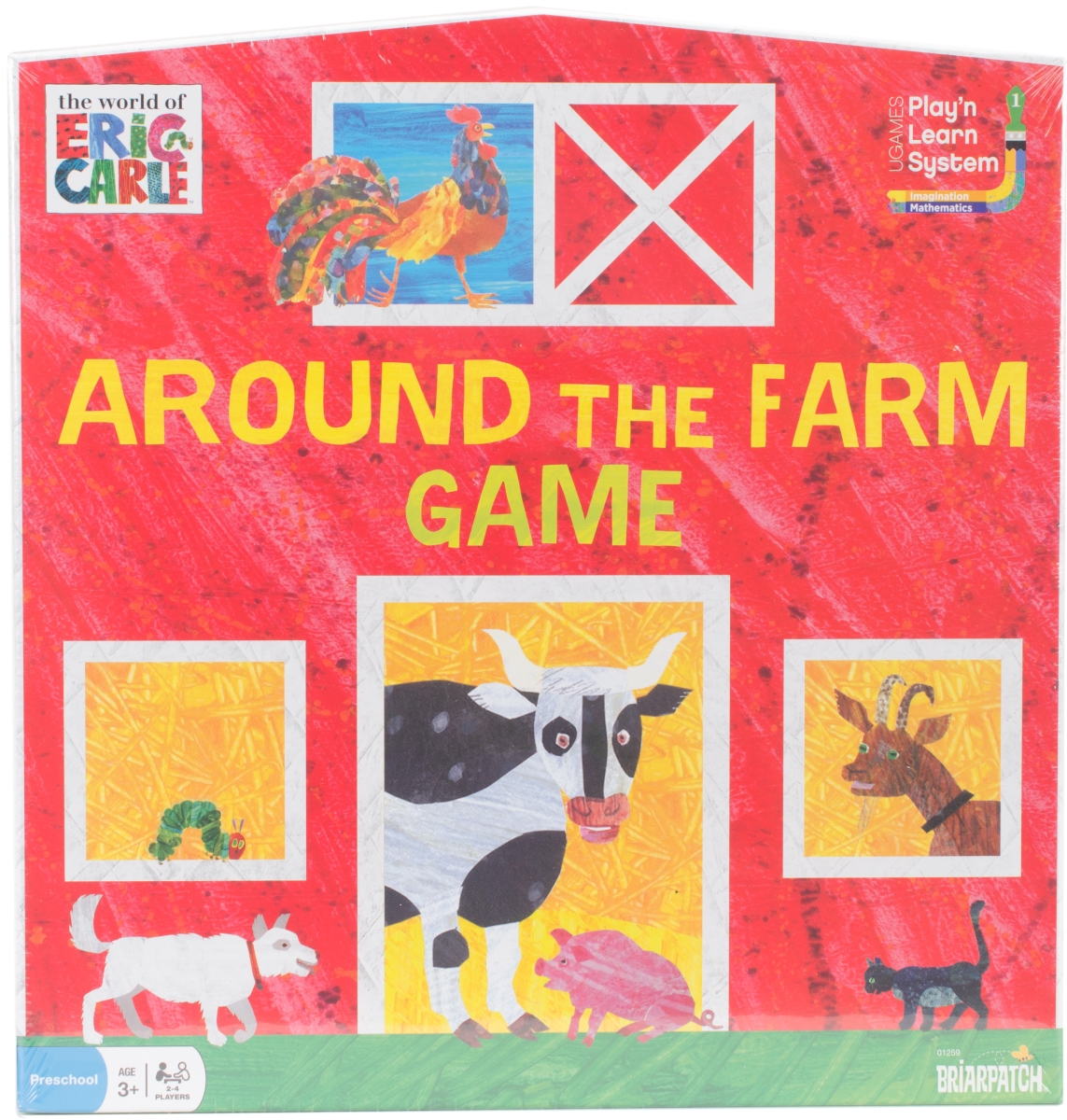 University Games Bp01259 Eric Carle Around The Farm Game