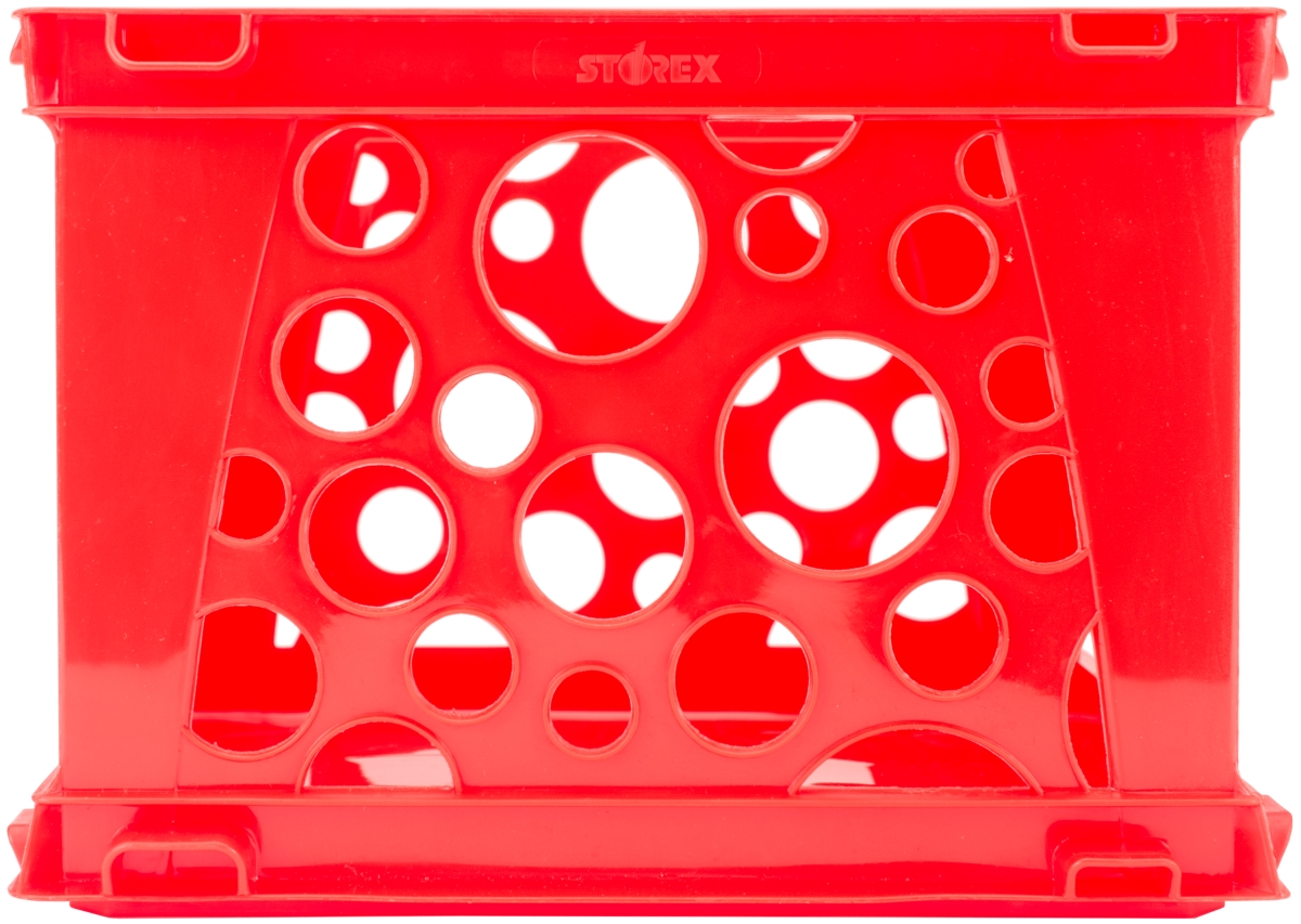61u24c-61491 9 X 7.75 X 6 In. Mini Desktop Crate, Red